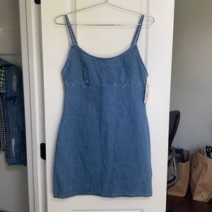 Billabong women’s Denim dress play crush dress L
